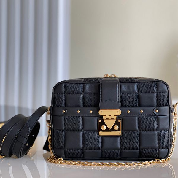 

luxury crossbody bag designer underarm bag genuine leather chain bag 25.5cm level replication shoulder handbag with box wl159