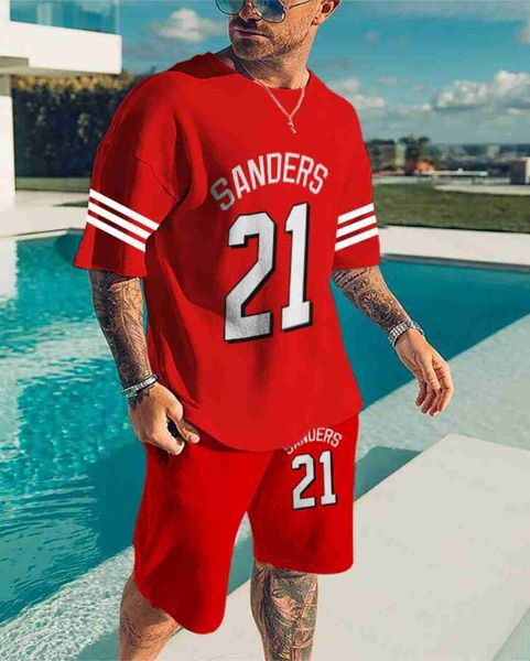 

2023 tracksuits summer team uniform t shirt sets jogging short sleeve breathable suit men tracksuit 3d printed casual harajuku clothes 6xl, Gray