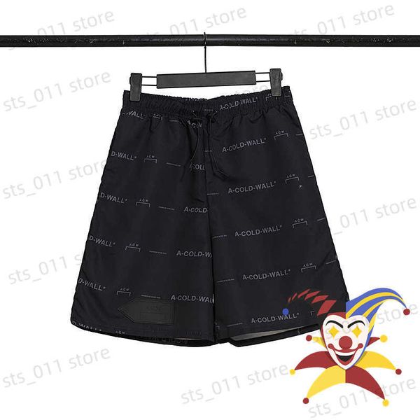 

men's shorts vintage a-cold wall* shorts men women acw mesh drawstring a cold wall breeches t230419, White;black