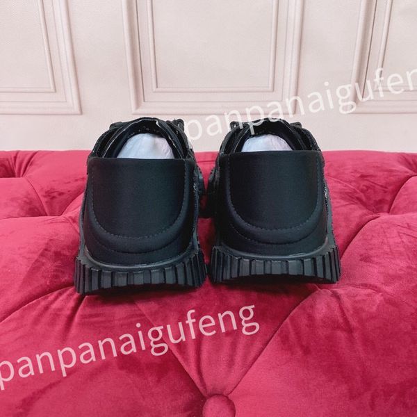 

designer trainers shoes platform shoes comfortable breathable web sneaker womens men, Black