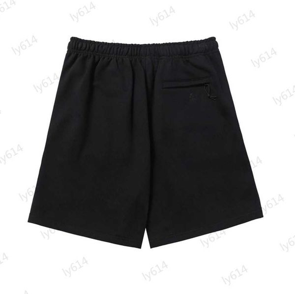 

mens shorts elastic waist drawstring design loose casual shorts zipper sticker bag design loose casual style fashion sports shorts men appar, White;black