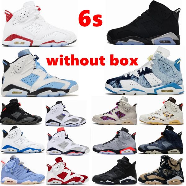 

jumpman 6 6s men basketball shoes midnight navy georgetown maroon british khaki black infrared unc white red oreo electric green carmine chr