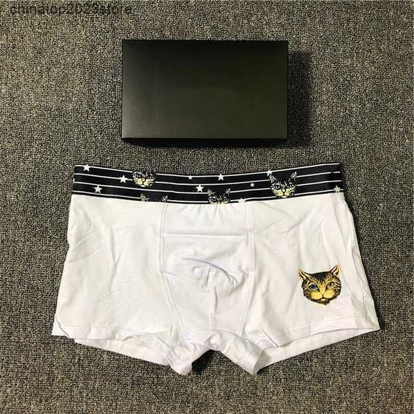 

underpants classic men's fashion luxury designer brand underwear original style g letter embroidered striped cotton panties knickers bo, Black;white