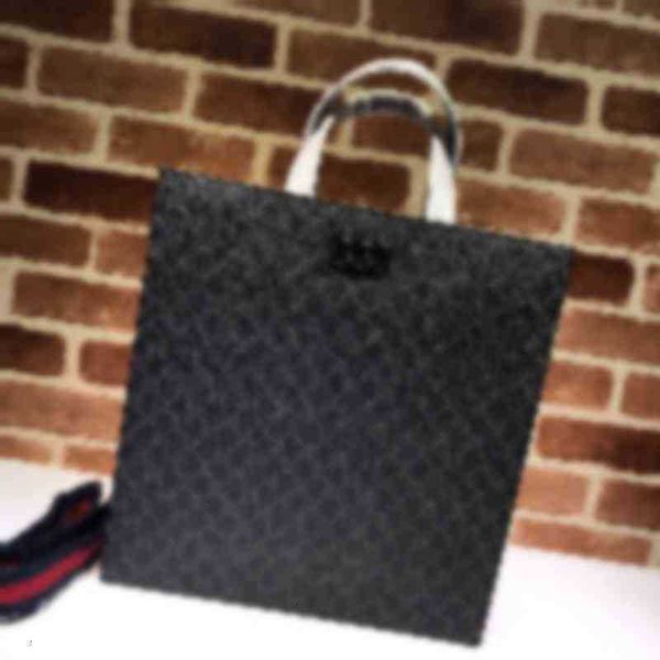 

luxury brand shopping bags canvas 495559 briefcase women leather handbag ophidia business kqs0, Black;white