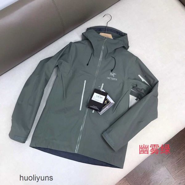 

jacket arc 2023 teryx designer outlet jackets coats 23 high spring brand hard embroidery outdoor sports waterproof hooded a31u, Black;brown