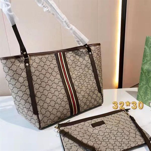 

new fashion women handbags ladies designer composite bags lady clutch bag shoulder tote female purse wallet 32cm size 1427312y