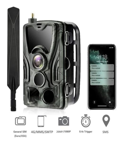 

suntekcam hc801 series app control 4g 20mp 1080p hunting trail camera wireless wildlife cameras 03s trigger night vision 2208103761219
