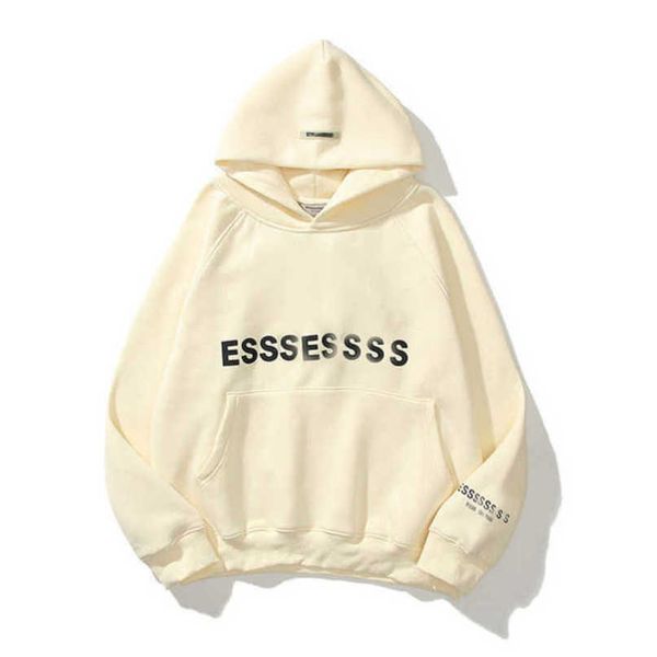 

men's luxury classics sweatshirts essss ential tracksuits letter hoodies men women sportswear hooded pant coat sweater pullover couple, Black