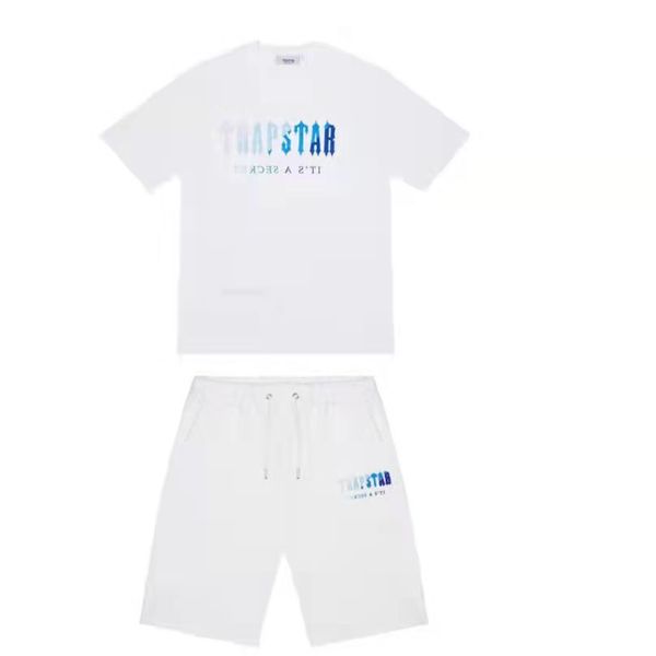 

shirt trapstar london t 22ss new men and women embroidered chenille decoded chord suit - revolution luxury trapstars tee trapstar. 12 c67r, White;black