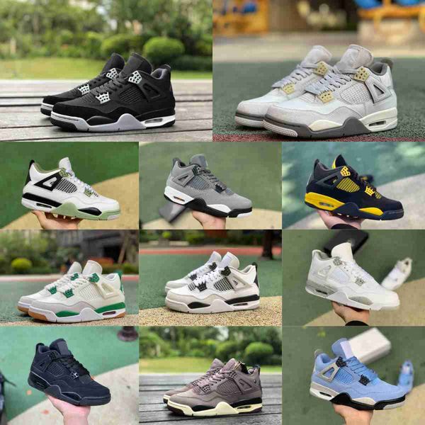 

jumpman pine green 4 4s basketball shoes mens women black canvas a ma maniere se craft pn dust seafoam military black red thunder cream sail