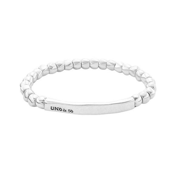 

new authentic bracelet another goteando friendship bracelets uno de 50 plated jewelry fits european style gift fow women men pul18244t, Golden;silver