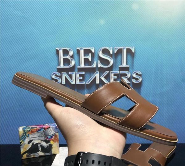 

22ss designer womans flat slippers fashion outdoor soft orans sandal summer nonslip sliders black multicolor pantoufle ladys beac7565114