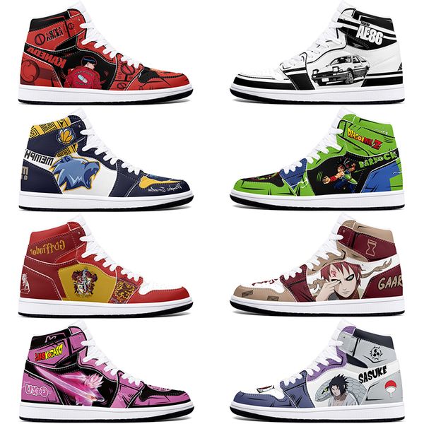 

DIY classics new customized basketball shoes 1s sports outdoor for men women antiskid anime comfortable Versatile fashion figure sneakers 36-48 512624