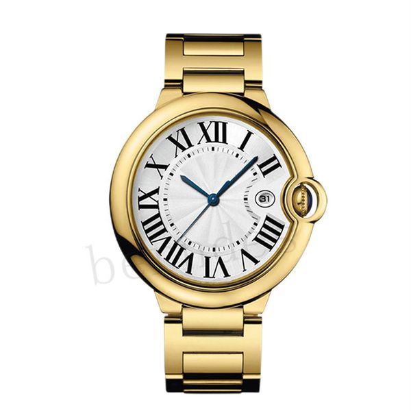 

men's automatic mechanical watch luxury all stainless steel sapphire glass waterproof 50m wedding anniversary219m, Slivery;brown