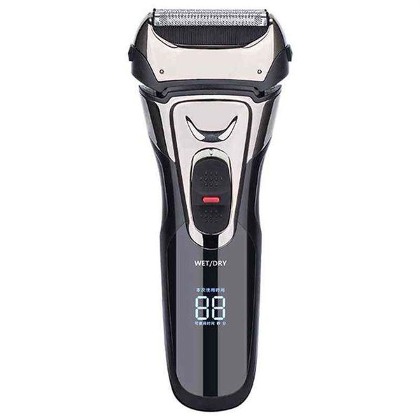 

fk-605 reciprocating electric shaver full body washing three blade head -up sideburner usb fast charge g1116205p