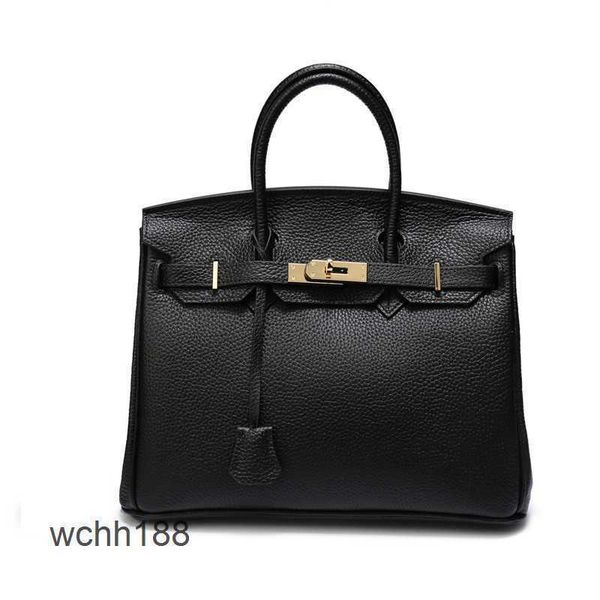 

bags leather bag designer burkin women's birkins 2023 layer cow leather fashion lychee women's handbag shoulder 71rv