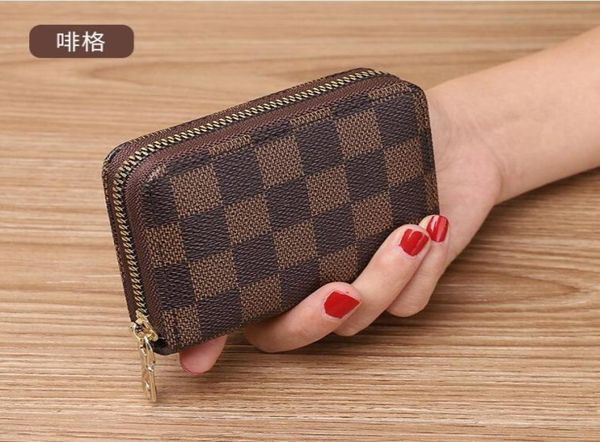 

designers wallet wallets purses fashion short zippy wallet monograms classic zipper pocket pallas bag zip coin leather purse with 8141746, Red;black