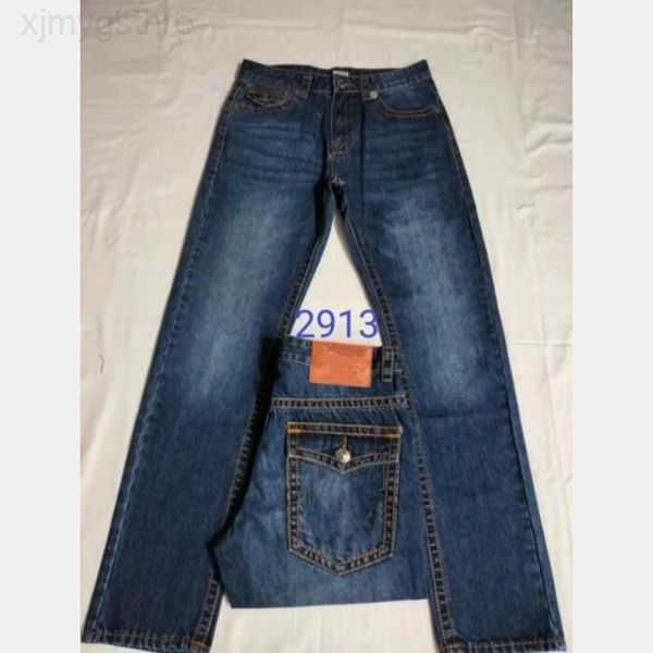 

men's true jeans long trousers mens coarse line super religion clothes man casual pencil blue black denim pants m2918 4aoex