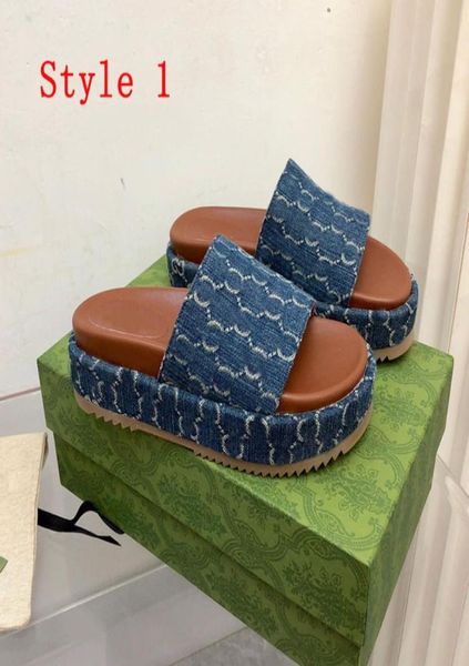

designer slippers for women and platform wedges shoes flip flops woman slides penny shoe fashion summer casual shoess beach sandal3354302, Black