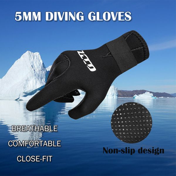 

surfing booties 1 pair 5mm neoprene swimming diving gloves kayak surf snorkeling warm fishing wet suit swimwear for men womens 230420