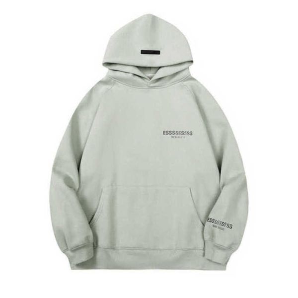 

men's luxury fashion sweatshirts essss ential tracksuits letter hoodies men women sportswear hooded pant coat sweater pullover couple, Black