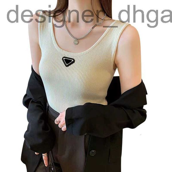 

women's tanks & camis designerwoman tank camis tees sleeveless with letter budge womens slim outwears tank vests shirts 06j9, White