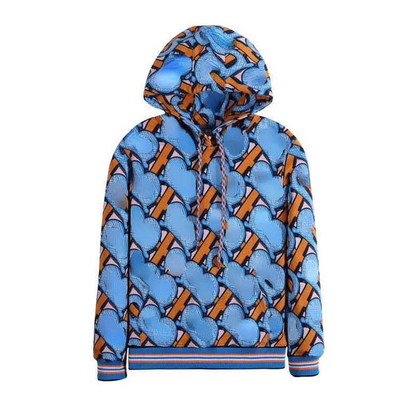 

fashion sweatshirt designer hoodie autumn couple pullover coat loose hooded sweater thickened printed women men long-sleeved hoody, Black