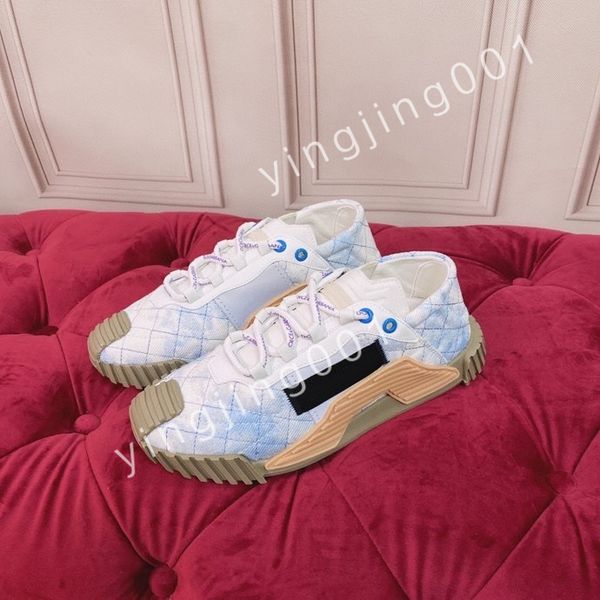 

new fashion men shoe designer women leather lace up platform sneakers white black mens womens casual shoes