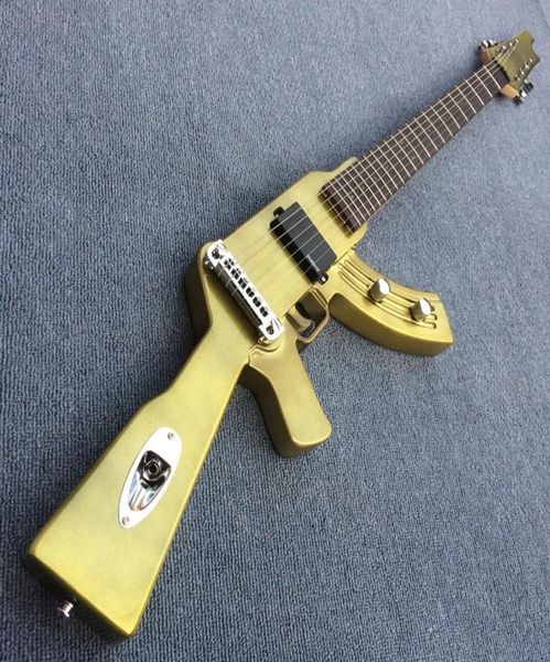 

acrylic submachine gun model guitar led lamp rose wood finger plate2144527