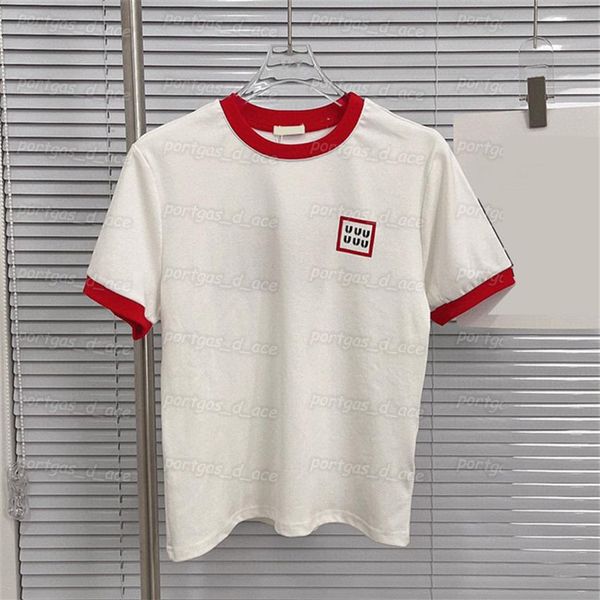 

letters womens t shirt short sleeve fashion summer cotton sports tees259e, Black