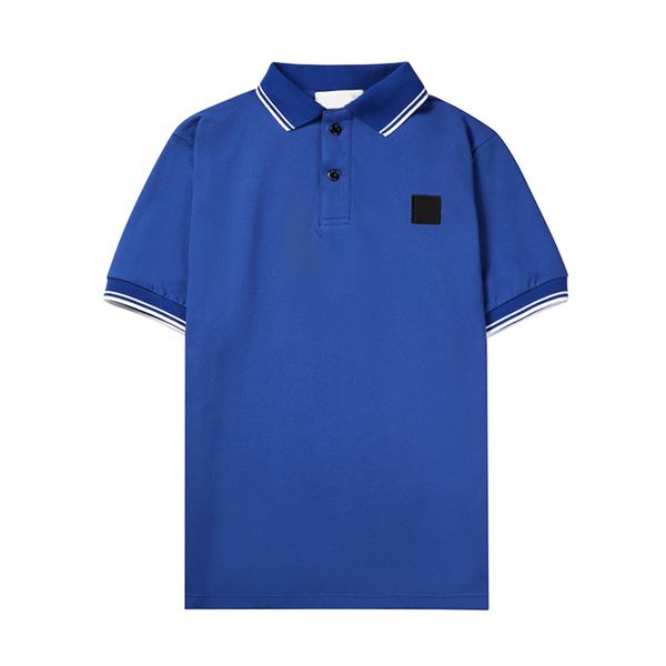

high polos shirt brand quality designers stone polo shirts cotton material island polos ab45, White;black