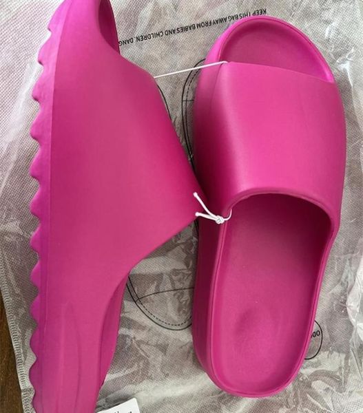 

summer thick bottom slides women men outdoor beach slippers sandals rosy red flip flops women039s shoe 2204089666072, Black