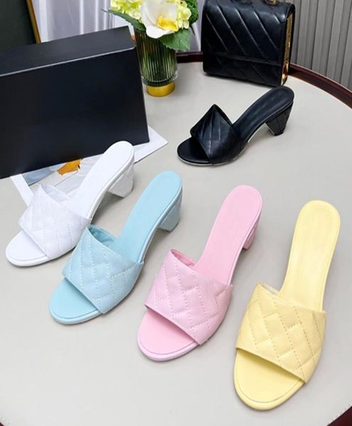 

woman slippers sandals quality metal decor classic plaid fashion classics sandal women slipper shoes slide eu 3541 shoe008 017685807, Black