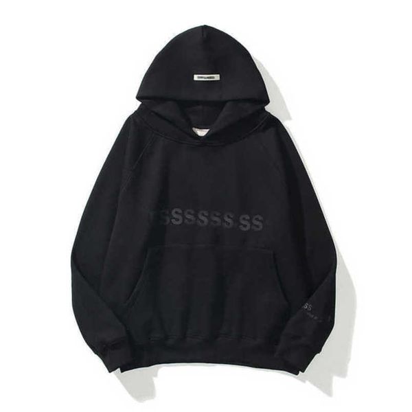 

men's luxury fashion sweatshirts essentials tracksuits letter hoodies men women ess sportswear hooded pant coat sweater pullover coupl, Gray