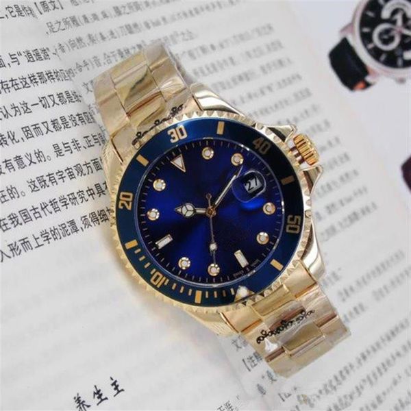 

2021 u1 affordable 44mm relogio masculino men watches fashion black dial with calendar bracklet folding clasp master male mens201s, Slivery;brown