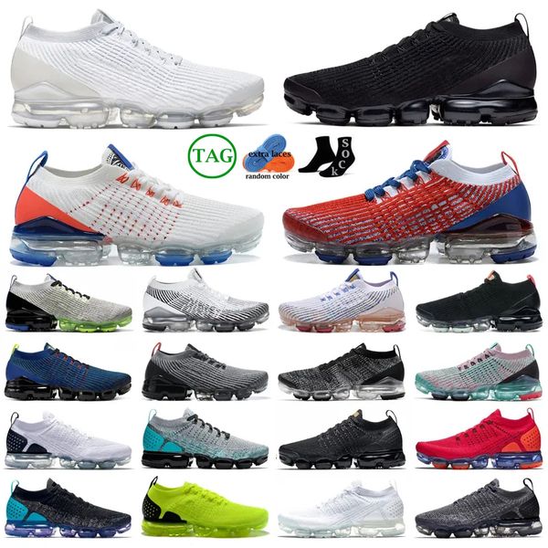 

2023 running shoes air fly knit 2.0 cushion mens triple black metallic gold zebra sail oreo sapphire blue designer sport sneakers trainers