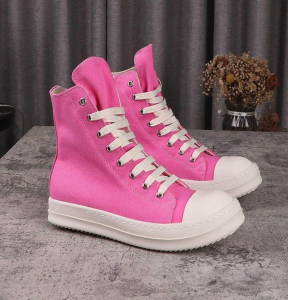 

canvas shoes shoes male sneakers women men 039s designer pink solid laceup high street rubber 2022s original7967657, Black