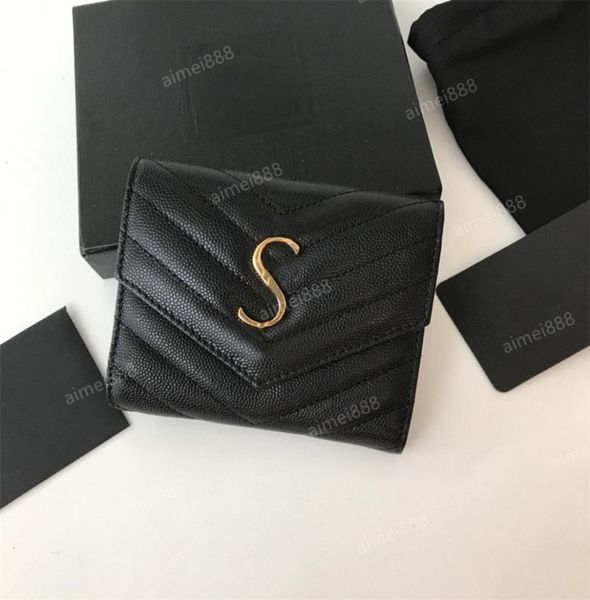 

genuine leather holder wallets designers fashion handbag men women039s coin card holders black lambskin mini key pu5854526, Red;black