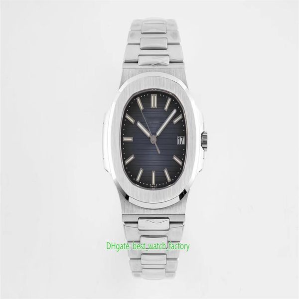 

ppf maker watches 10 style 40 5mm nautilus 5711 1a-011 904l steel transparent cal 324 s c movement mechanical automati295t, Slivery;brown
