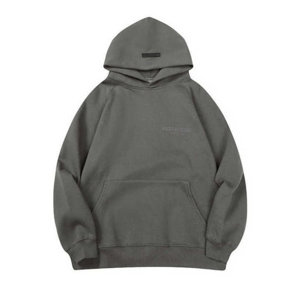 

men's classics luxury tracksuits essentials sweatshirts letter hoodies men women ess sportswear hooded pant coat sweater pullover coup, Gray