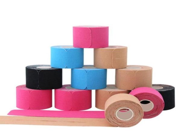 

elbow knee pads 5cm5m pre cut kinesiology tape athletic recovery elastic relief kneepads fitness sports protector4496486, Black;gray