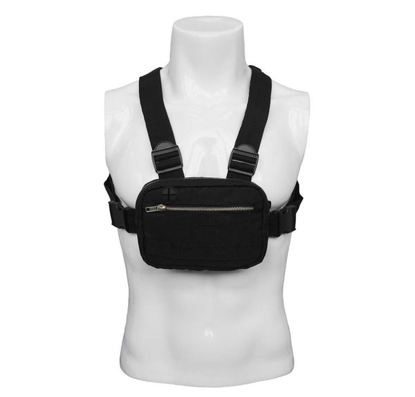 

sports running chest rig tactical mobile phone holder bag shoulder bag pack case outdoor running camping hiking black nylon7820943