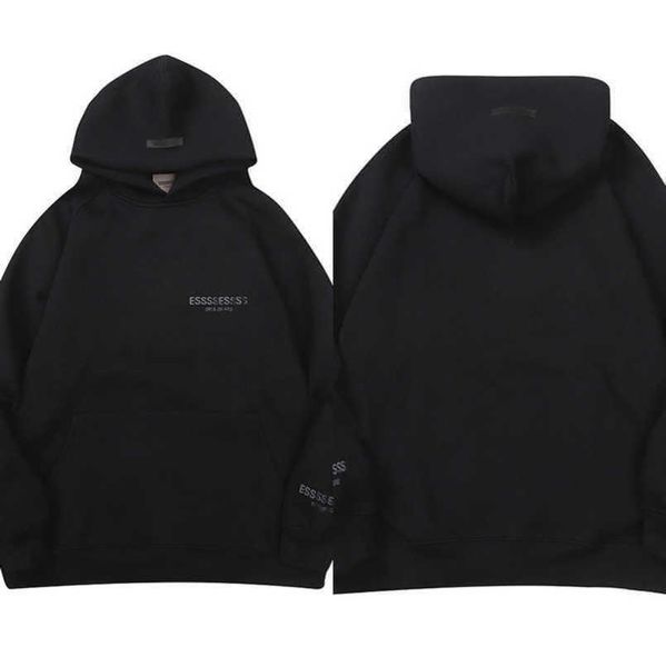 

men's luxury classics tracksuits essss entials sweatshirts letter hoodies men women sportswear hooded pant coat sweater pullover coupl, Gray