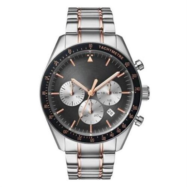 

2019 gents trophy grey dial watch 1513634260p, Slivery;brown