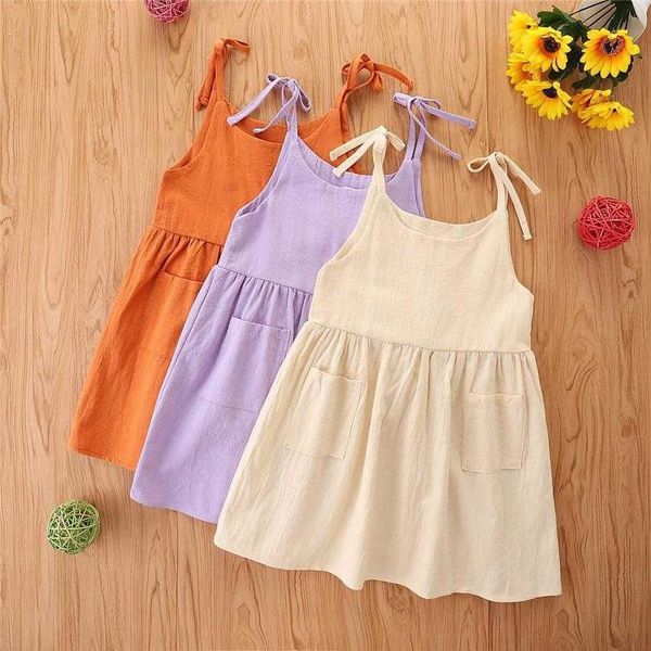 

girls trendy sleeveless dress summer casual western style, Red;yellow