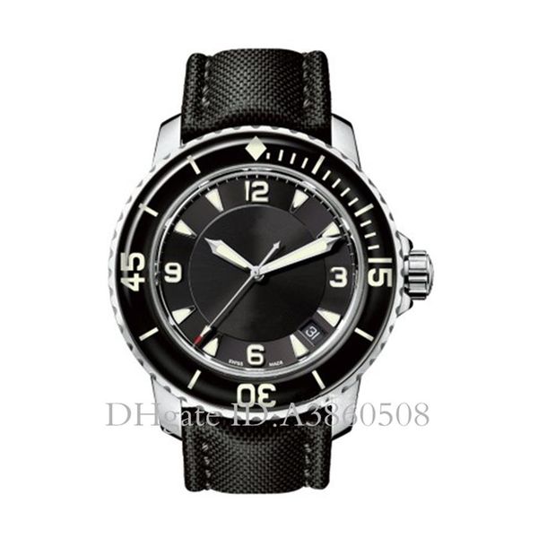 

luminous fifty fathoms watch 50 fathoms japanese miyota 8215 automatic mechanical mens watches sport watches montre202n, Slivery;brown