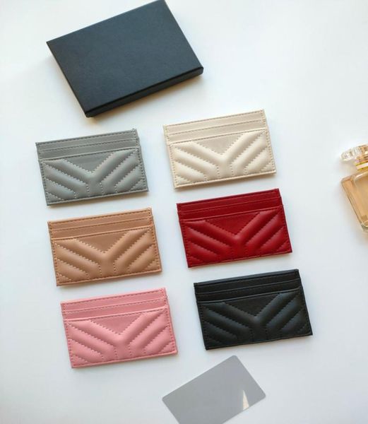 

2022 brand wallet holder classic pattern stripe mesh caviar sheepskin wallet2398791, Brown;gray