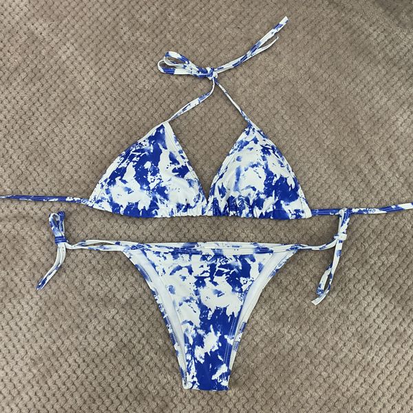 

2023ss selling bikini women fashion swimwear in stock swimsuit bandage bathing suits pad tow-piece 8 styles, White;black
