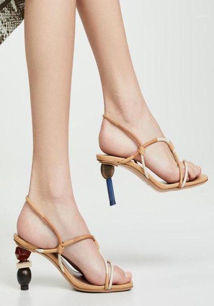 

summer strap women sandals fashion ball heeled slingback sandal 8cm ladies shoes high heels wedding bride shoes19408566, Black