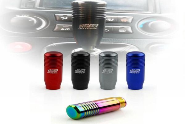

shift knob universal mugen racing aluminum car gear manual automatic lever5959332
